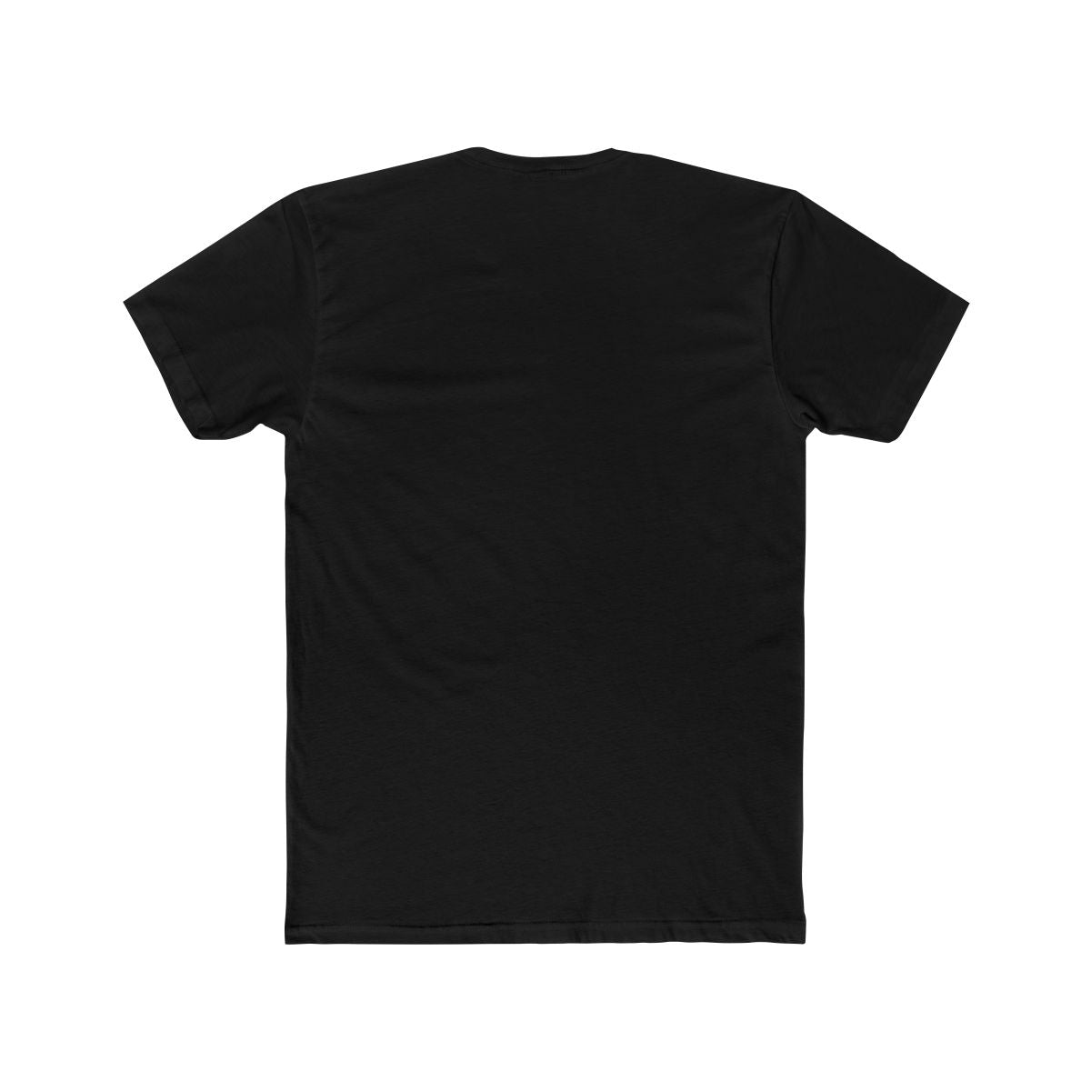 Romeo Echo Men's Cotton Crew Tee - Black (Camo Print)