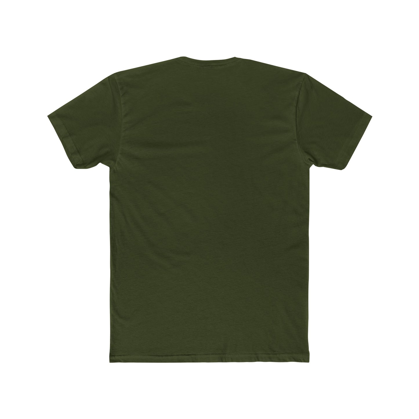 Romeo Echo Men's Cotton Crew Tee - Army Green